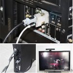 HDMI-Buchse auf VGA-Stecker-Konverter mit Audio-Ausgangsadapter für Projektor, Monitor, TV-Geräte, HDMI to VGA+Audio – Bild 7