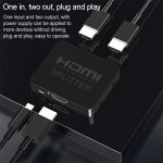 1x2 Mini-HDMI-Verstärker-Splitter, unterstützt 3D und 4K x 2K – Bild 10