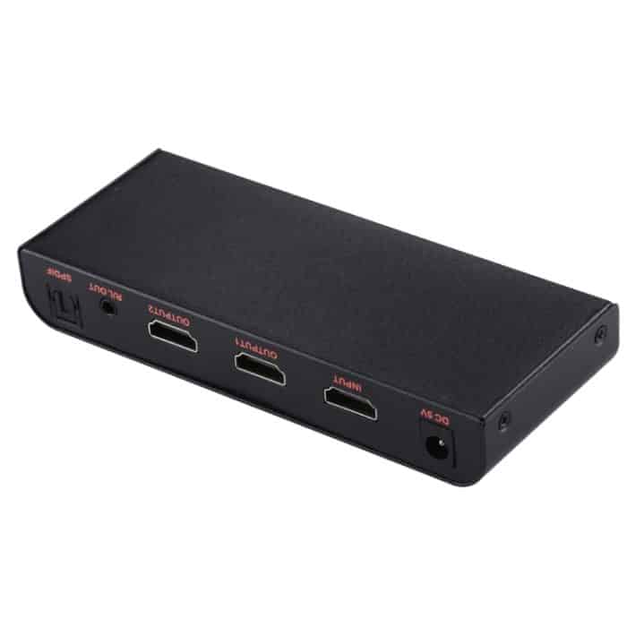 CY-041 1X2 HDMI 2.0 4K / 60Hz Splitter, EU-Stecker – Bild 4