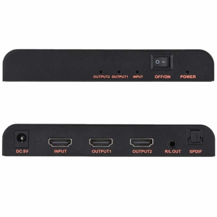 CY-041 1X2 HDMI 2.0 4K / 60Hz Splitter, EU-Stecker – Bild 5