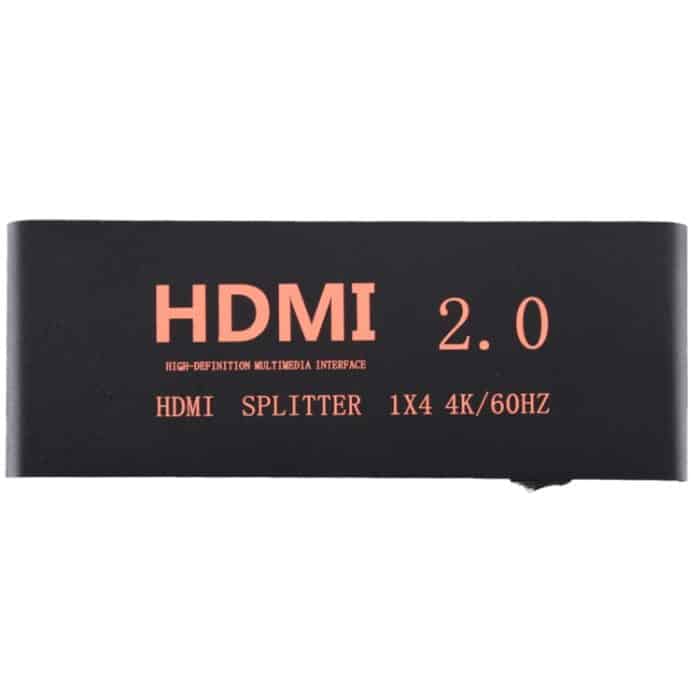 CY-042 1X4 HDMI 2.0 4K / 60Hz Splitter, EU-Stecker – Bild 2