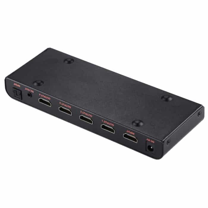 CY-042 1X4 HDMI 2.0 4K / 60Hz Splitter, EU-Stecker – Bild 4