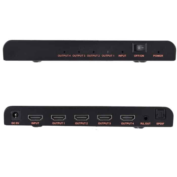 CY-042 1X4 HDMI 2.0 4K / 60Hz Splitter, EU-Stecker – Bild 5