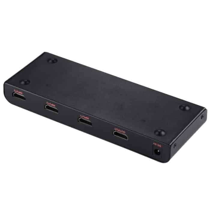 3X1 4K / 60Hz HDMI 2.0-Schalter mit Fernbedienung, EU-Stecker – Bild 4