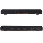 4X1 4K / 60Hz HDMI 2.0 Switch mit Fernbedienung, EU-Stecker – Bild 5