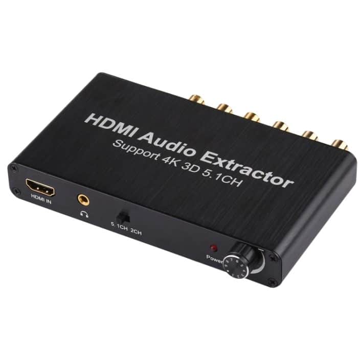 HDMI3023.jpg 4K 3D HDMI 5.1CH Audio Decoder Extractor – Bild 1