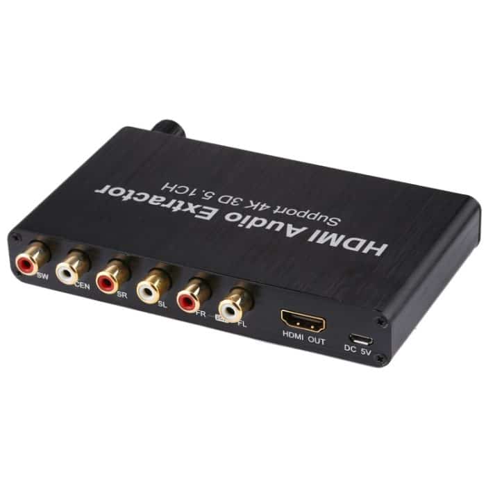 4K 3D HDMI 5.1CH Audio Decoder Extractor – Bild 3