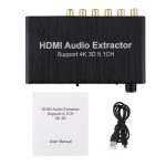4K 3D HDMI 5.1CH Audio Decoder Extractor – Bild 5