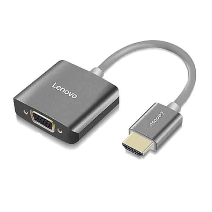 HDMI4151.jpg Lenovo F1-H01 HDMI zu VGA Kabel Aluminiumlegierung Konverter – Bild 1