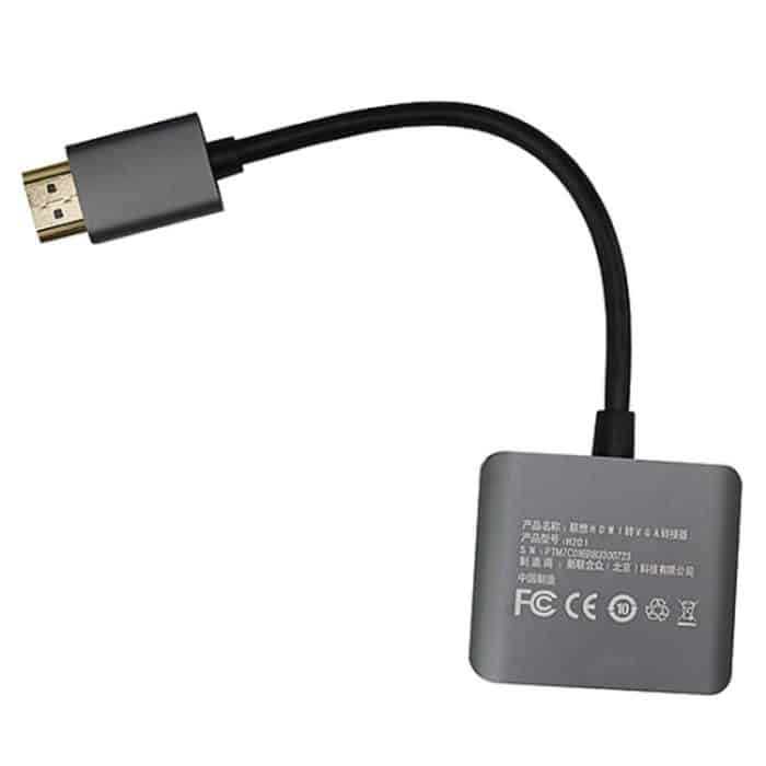 Lenovo F1-H01 HDMI zu VGA Kabel Aluminiumlegierung Konverter – Bild 3
