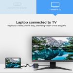 Lenovo F1-H01 HDMI zu VGA Kabel Aluminiumlegierung Konverter – Bild 6