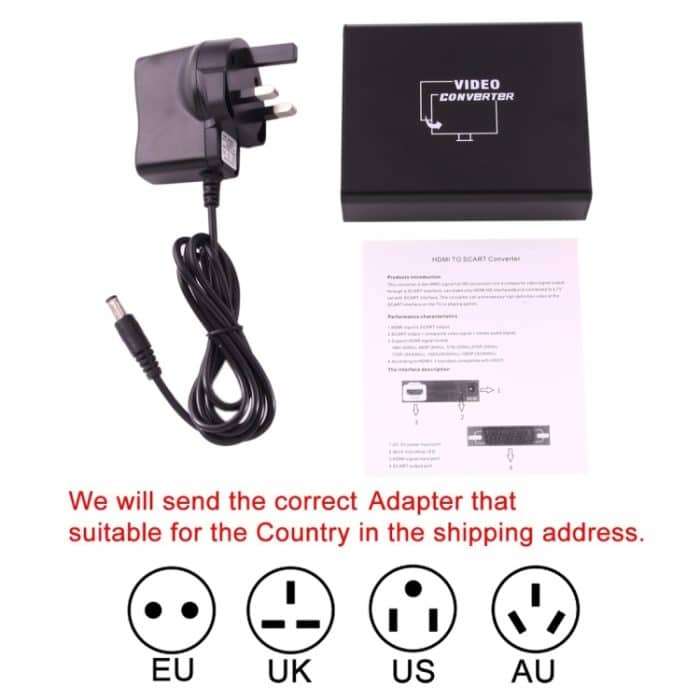 NEWKENG C8 HDMI zu SCART Video Converter – Bild 5