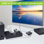 NEWKENG NK-8S SCART + HDMI zu HDMI 720P / 1080P HD-Videokonverter Adapter Scaler Box – Bild 6