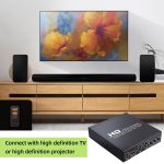 NEWKENG NK-8S SCART + HDMI zu HDMI 720P / 1080P HD-Videokonverter Adapter Scaler Box – Bild 7