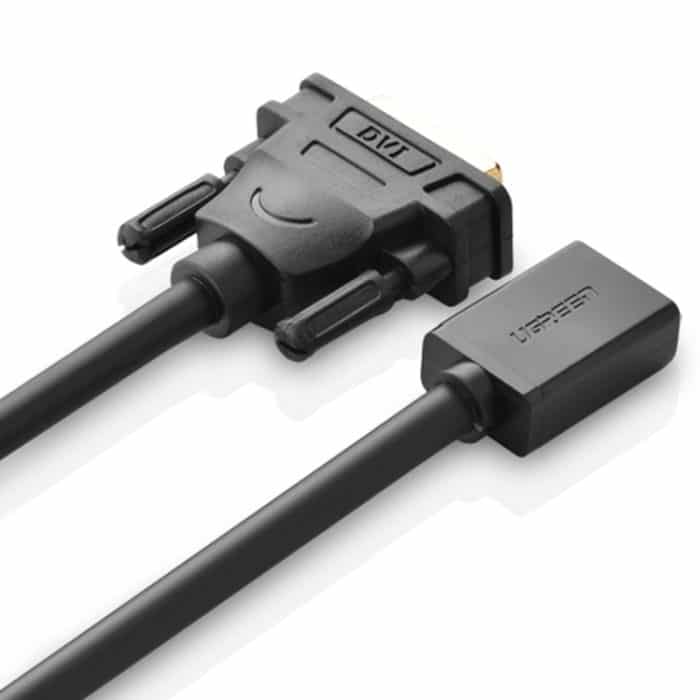 UGREEN DVI D (24 + 1) Stecker auf HDMI-Stecker HD 2K Zweiwege-Wechselleitung, Länge: 3 m – Bild 3