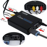 HDMI zu Composite / AV S-Video Konverter RCA CVBS / L / R Video Konverter Adapter – Bild 5