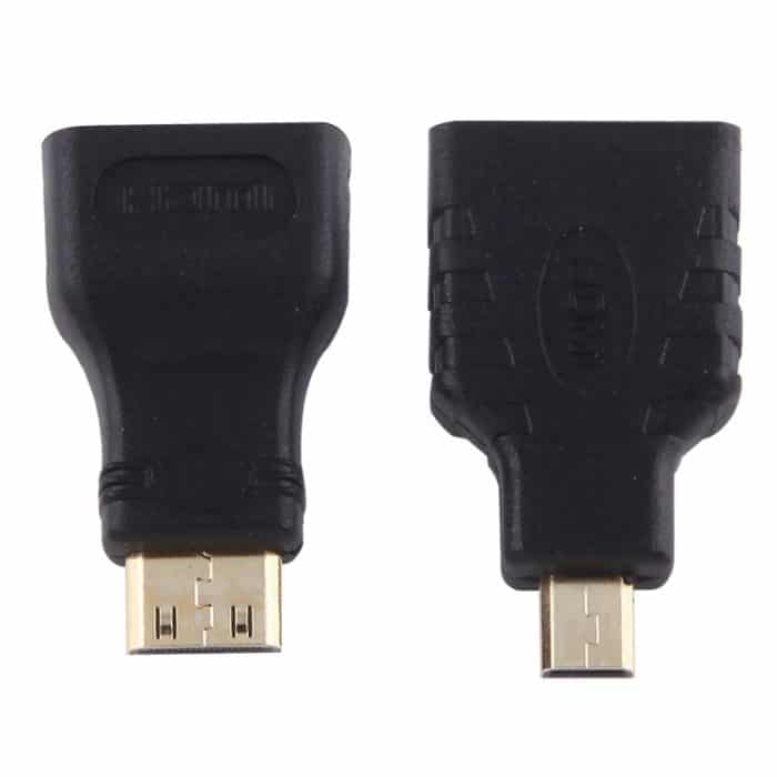 1 m HDMI-Stecker auf HDMI-Stecker Einziehbares Video-Audio-Anschlussadapterkabel mit Mini-HDMI- und Micro-HDMI-Adaptern für HDTV-Monitor & Projektor & PC & Kameras & Tablets & Smartphones – Bild 5