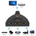 3 in 1 HDMI-Eingang 4K x 2K HDTV Pigtail Switch Adapter HDMI Splitter – Bild 6