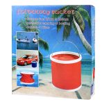 KANEED 11 Liter / 2,9 Gallonen Oxford Stoff skalierbar faltbar Bequemer Wassereimer für Camping / Autowaschen / Angeln / Wandern / Strand Zufällige Farblieferung – Bild 6