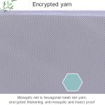 Studentenwohnheim, quadratische Decke, Reißverschluss, Moskitonetz, Verschlüsselungsreißverschluss, Einzeltür, Verteidigungsmücke für den unteren Schlafplatz, Lower Berth (White), Lower Berth (Grey), Lower Berth (Blue) – Bild 5