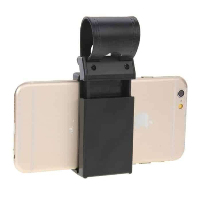 HAWEEL Universal Auto-Lenkrad-Handyhalterung, HK Stock Black, AE Stock Black, AE Stock Red, Phone Mount Holder, CN Stock Red, US Stock Black, US Stock Red, UK Stock Black, UK Stock Red – Bild 6