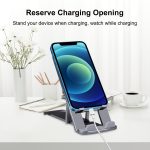 HAWEEL Verstellbarer, anheb- und zusammenklappbarer Tischhalter für Live-Übertragungen aus Aluminiumlegierung, Aluminum Alloy – Bild 5