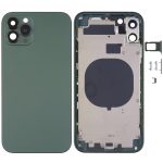 Gehäuseabdeckung mit mattiertem Rahmen und optischer Nachahmung des iP13 Pro für iPhone 11, for iPhone 11(Frosted Frame,Green)