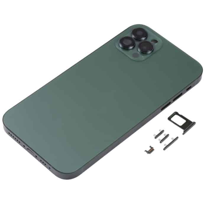 Gehäuseabdeckung mit mattiertem Rahmen und optischer Nachahmung des iP13 Pro für iPhone 11, for iPhone 11(Frosted Frame,Green) – Bild 2