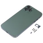 Rückseite des Gehäuses mit galvanisiertem Rahmen und optischer Nachahmung des iP13 Pro für das iPhone 11, for iPhone 11(Electroplated Frame,Green) – Bild 2