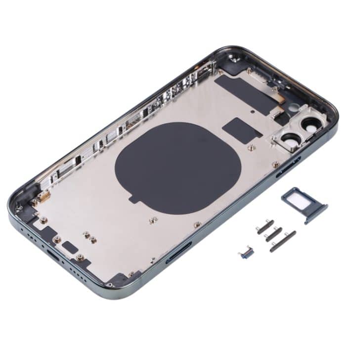 Rückseite des Gehäuses mit galvanisiertem Rahmen und optischer Nachahmung des iP13 Pro für das iPhone 11, for iPhone 11(Electroplated Frame,Green) – Bild 3