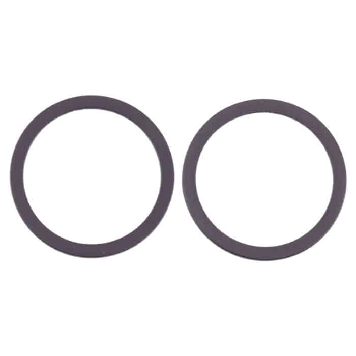 2 Stück Rückkamera-Glaslinse, Metallschutzring für iPhone 12, For iPhone 12 – Bild 2