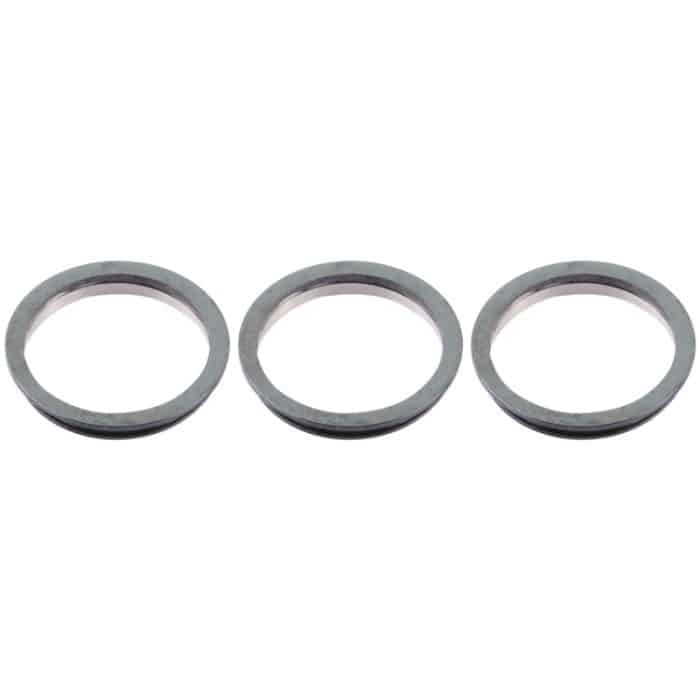 3 Stück Rückfahrkamera-Glaslinse, Metallschutzring für iPhone 12 Pro, For iPhone 12 Pro – Bild 3