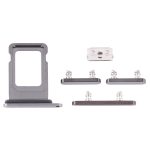 SIM-Kartenfach + Seitentasten für iPhone 12 Pro, For iPhone 12 Pro (Single card) – Bild 2