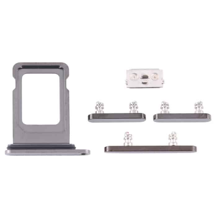 SIM-Kartenfach + Seitentasten für iPhone 12 Pro, For iPhone 12 Pro (Single card) – Bild 2