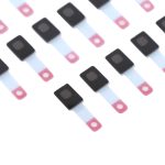 100 PCS Microphone Back Sticker für iPhone 12/12 Pro – Bild 4