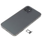 Baugruppe der hinteren Batterieabdeckung (mit Seitentasten und Lautsprecher-Klingelton und Motor sowie Kameraobjektiv und Kartenfach sowie Ein-/Aus-Taste + Lautstärketaste + Ladeanschluss und kabellosem Lademodul) für iPhone 12 Pro... – Bild 3