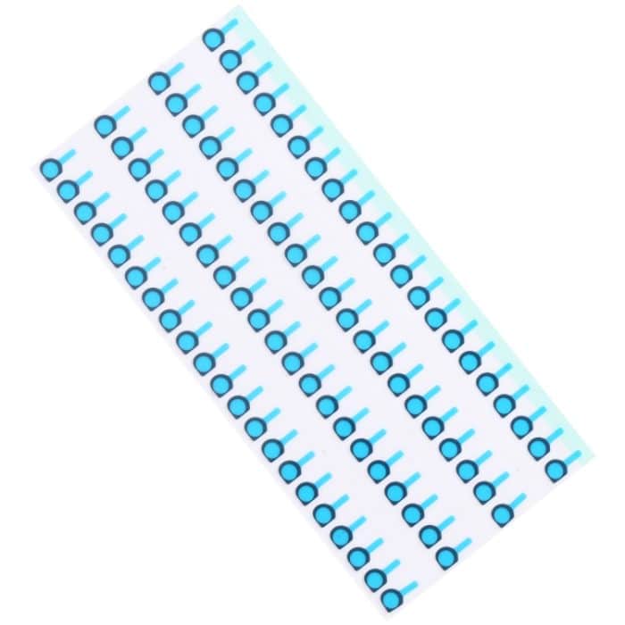 100 stücke Frontkamera staubdichte Schwammschaumpolster (großer Ring) für iPhone 12 pro / 12 pro max / 12/12 mini – Bild 2