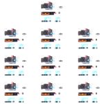 10 Stück Lautsprecher aus staubdichtem Netz mit Rahmen für iPhone 12 Pro, For iPhone 12 Pro(with Frame)