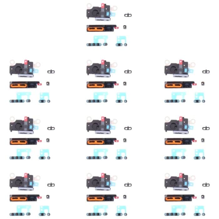 10 Stück Lautsprecher aus staubdichtem Netz mit Rahmen für iPhone 12 Pro, For iPhone 12 Pro(with Frame) – Bild 1