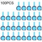 100 Sätze Frontkamera Staubdichte Schwammschaumpolster (Big Ring) für iPhone 13 Pro / 13 Pro Max / 13/13 Mini