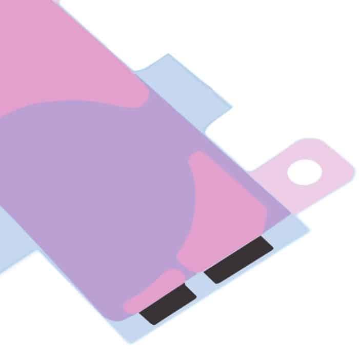 100 stücke Batterieklebebandaufkleber für iPhone 13 pro max – Bild 3