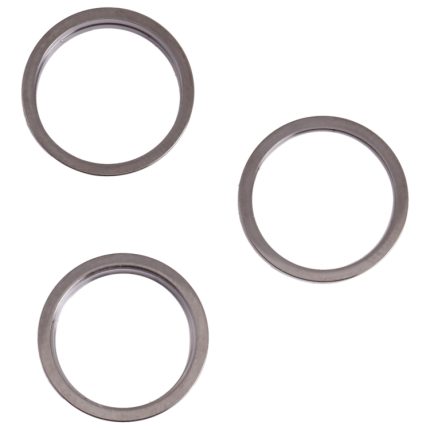3 Stück Rückfahrkamera-Glaslinse, Metall-Außenschutzring für iPhone 13 Pro Max, For iPhone 13 Pro Max
