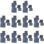 10 Sätze Motherboard Kühlkörper Aufkleber für iPhone 13 Pro