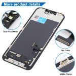 JK In-Cell-TFT-LCD-Bildschirm für iPhone 13 mit Digitizer-Vollmontage – Bild 3