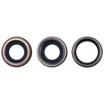 3 PCS Rückfahrkamera-Lünette mit Objektivabdeckung für iPhone 11 Pro / 11 Pro max – Bild 2