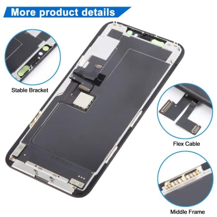 incell TFT-Material LCD-Bildschirm für iPhone 11 Pro mit Digitizer-Vollmontage – Bild 3