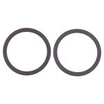 2 Stück Rückfahrkamera Glaslinse Metallschutzring für iPhone 12 Mini, For iPhone 12 Mini – Bild 2