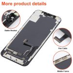 RJ Incell Cof Screen LCD-Bildschirm und Digitizer-Vollmontage für iPhone 12 Mini – Bild 3