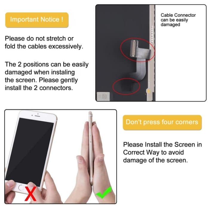 GX OLED-LCD-Bildschirm für iPhone 12 mini mit Digitizer-Vollmontage – Bild 11