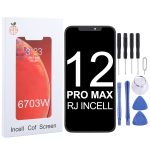 RJ Incell Cof Screen LCD-Bildschirm und Digitizer-Vollmontage für iPhone 12 Pro Max